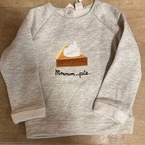 Cozy Fall Swearshirt- 18-24 baby